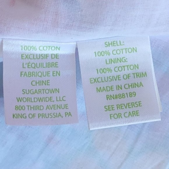 Lilly Pulitzer Floral Lace Detail Front Keyhole Sleeveless Dress Size 4 - Picture 8 of 8